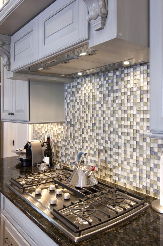 Seamless Glass Backsplash