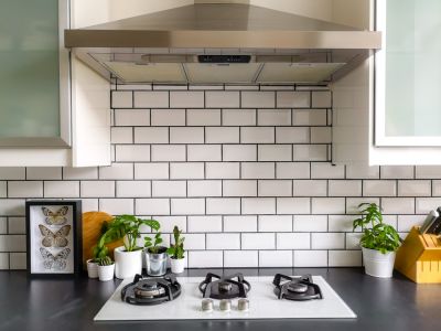 Protect Your Wall with a Tile Backsplash!